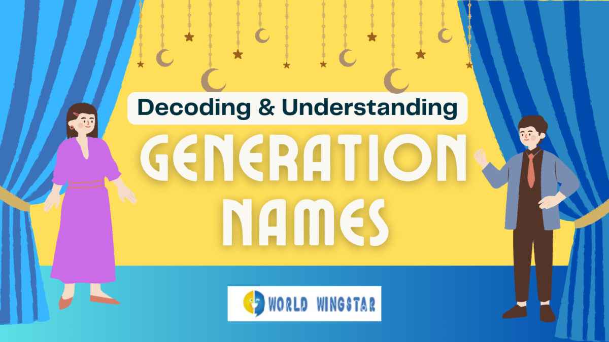 あなたは何世代？　　A Fun Look at Generation Names: Who’s Who?